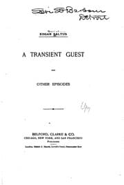 Tapa de A Transient Guest: And Other Episodes