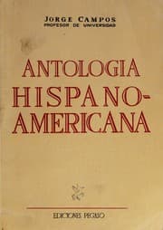 Tapa de Antología hispano-americana