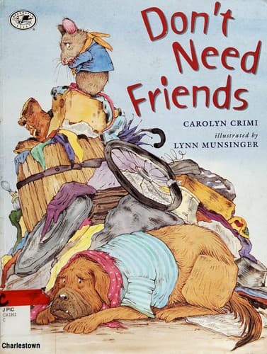 Tapa de Don't need friends