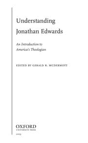 Tapa de Understanding Jonathan Edwards