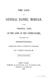 Tapa de The life of General Daniel Morgan