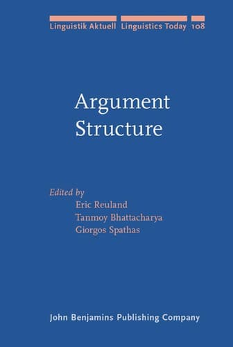 Tapa de Argument structure