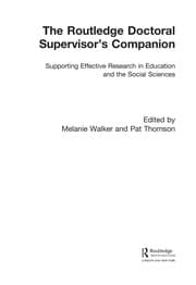 Tapa de The Routledge doctoral supervisor's companion