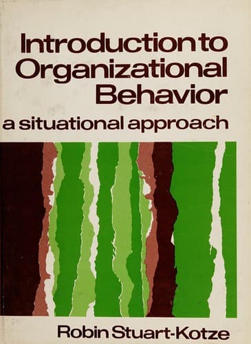 Tapa de Introduction to organizational behavior