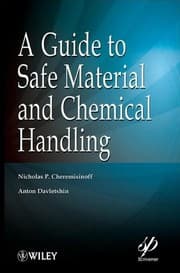 Tapa de A guide to safe material and chemical handling