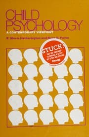Tapa de Child psychology