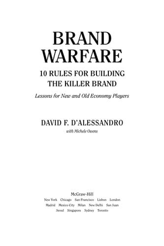 Tapa de Brand Warfare