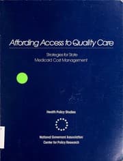 Tapa de Affording access to quality care