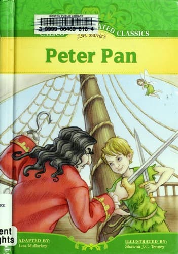 Tapa de J.M. Barrie's Peter Pan