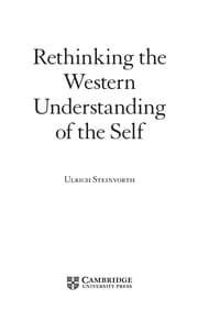 Tapa de Rethinking the Western understanding of the self