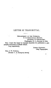 Tapa de A Geographic Dictionary of Rhode Island