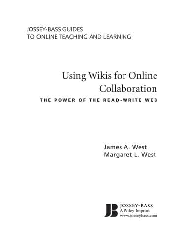 Tapa de Using Wikis for Online Collaboration
