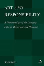 Tapa de Art and responsibility