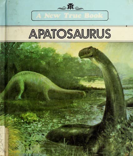 Tapa de Apatosaurus