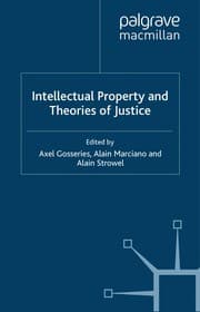 Tapa de Intellectual property and theories of justice
