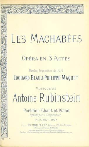 Tapa de Les Machabées