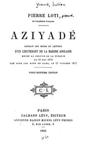 Tapa de Aziyadé