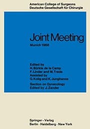 Tapa de Joint Meeting Munich 1968