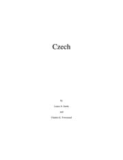 Tapa de Lincom: Languages of the World /Materials, vol. 125: Czech