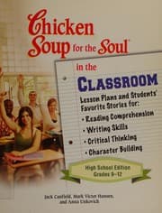 Tapa de Chicken soup for the soul in the classroom