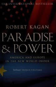 Tapa de PARADISE AND POWER: AMERICA VERSUS EUROPE IN THE NEW WORLD ORDER