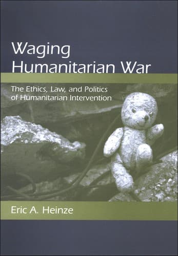 Tapa de Waging humanitarian war