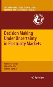 Tapa de Decision making under uncertainty in electricity markets