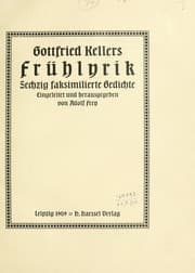 Tapa de Frühlyrik