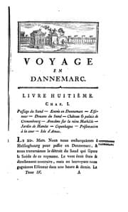 Tapa de Voyage en Pologne, Russie, Suéde, Dannemarc, &c