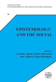 Tapa de Epistemology and the social
