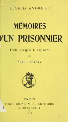 Tapa de Mémoires d'un prisonnier