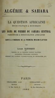 Tapa de Algérie & Sahara