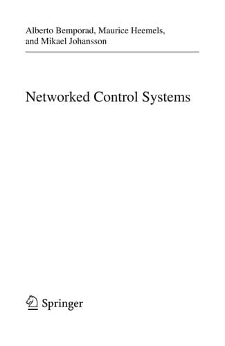 Tapa de Networked control systems