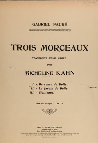Tapa de Trois morceaux