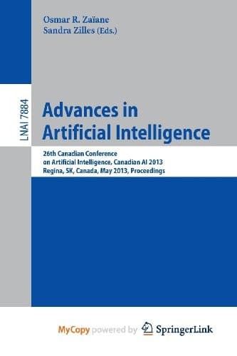 Tapa de Advances in Artificial Intelligence