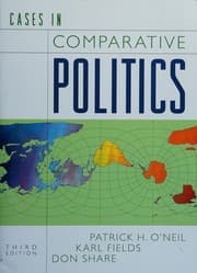 Tapa de Cases in comparative politics