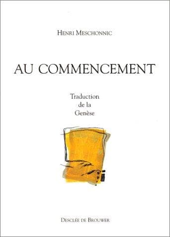 Tapa de Au commencement