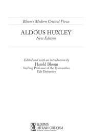 Tapa de Aldous Huxley