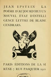 Tapa de La poésie d'aujourd'hui