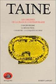 Tapa de Les origines de la France contemporaine, tome 1