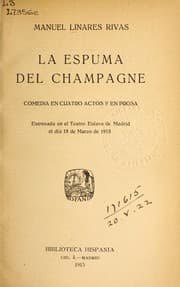 Tapa de La espuma del champagne
