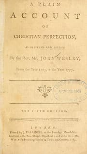 Tapa de A plain account of Christian perfection