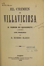 Tapa de El crimen de Villaviciosa