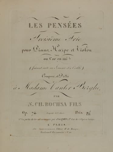 Tapa de Les pensées