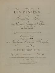 Tapa de Les pensées