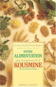 Tapa de Votre alimentation selon l'enseignement du Dr Kousmine