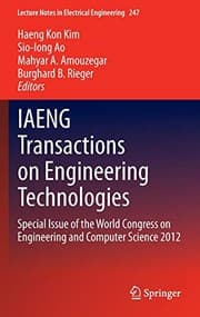 Tapa de IAENG Transactions on Engineering Technologies