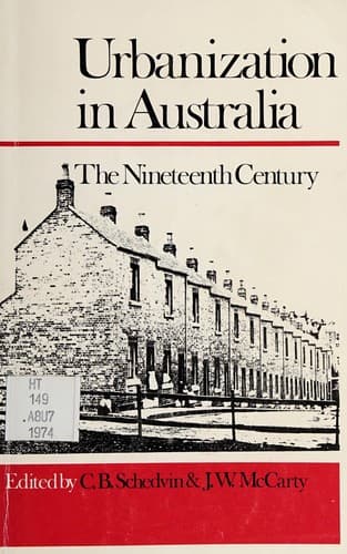 Tapa de Urbanization in Australia
