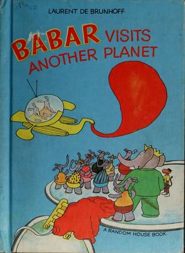 Tapa de Babar Visits Another Planet