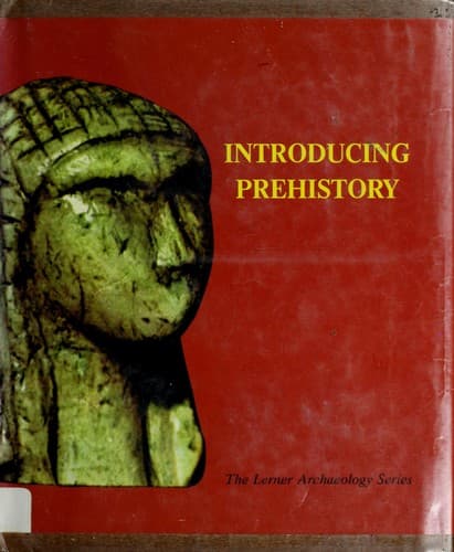 Tapa de Introducing prehistory